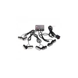 Lumini de zi LED ALB 8 mini proiectoare Cod: 52043-8 - - Roveli