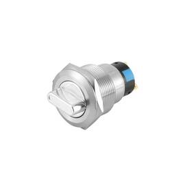Buton din aluminiu 12V , 19mm Cod: TLB92 - - Roveli