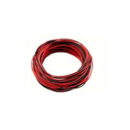 Rola cablu boxe Rosu si Negru 2x1.5 lungime 10 metri - - Roveli