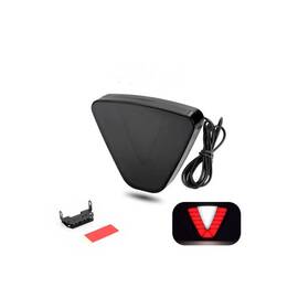 Lampa pozitie si stop frana LED F1  Lumina neon Rosu si Alb cu joc de lumini  12V Cod:  ZC-METR2 - - Roveli