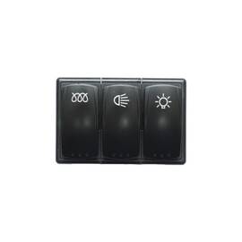 Panou comanda, comutator 3 butoane universal Cod: DISKX50 - - Roveli