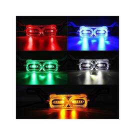 Lampa LED stroboscopica  12V, diverse culori Cod: SQ-3575 - - Roveli