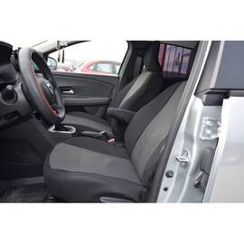 Huse scaun ART PREMIUM Dacia Logan III Berlina - ACCES si ESSENTIAL 2020 -> fara cotiera, cu decupaj airbag - - Roveli
