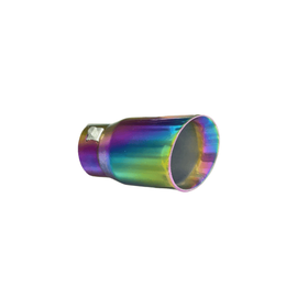 Ornament toba colorat model tesit inox universal sport tuning intrare 60mm iesire 70mm Cod: C83 - - Roveli