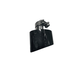 Ornament toba universal carcasa din carbon 76mm x 150mm Cod: YBXTY76150 - - Roveli