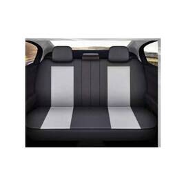Huse Auto Universale 11 Piese fractionate Negru cu Gri Compatibile Scaune Fata si Spate  Cod: HNG1321-2 - - Roveli
