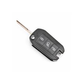 Carcasa telecomanda compatibila Peugeot / Citroen , cu lamela, Cod: 1021-L - - Roveli