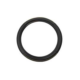 Husa volan auto premium imitatie piele M 38 cm negru cu linie galbena Cod: WPU02A - - Roveli