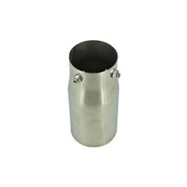 Ornament toba inox premium, intrare 7.8 cm, iesire 9 cm, lungime 18 cm Cod: 7635 - - Roveli