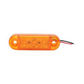 Lampa laterala LED galbena 12–24V Cod: BK69484 - - Roveli