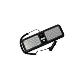 Lampa led parasolar stroboscopica 12v lumina rosu albastru cu prindere pe parasolar Cod: 113A - - Roveli