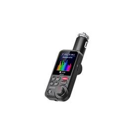 Modulator FM Akai  , Bluetooth, USB, Micro SD Card reader, functie incarcator telefon, microfon incorporat, egalizator Cod: FMT-93BT - - Roveli