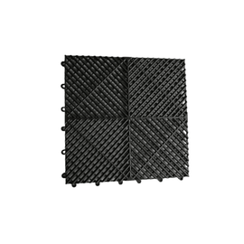 Pardoseala modulara ventilata PP 40x40x1.8cm garaj trafic intens Negru Cod: PM10002 - - Roveli