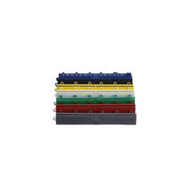 Margine pardoseala modulara tip mama PP 40x6x1.8cm garaj trafic intens Negru Cod: PM10022 - - Roveli