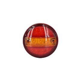 Lampa LED remorca cu functii de semnalizare,pozitie,stpo- frana , lumina Rosu-Galben  12V Cod: L0044 - - Roveli