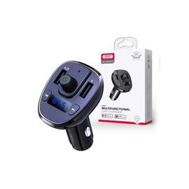 Modulator MP3 SMART cu functie handsfree auto Bluetooth si incarcator auto 18W 12V-24V Cod: XO-BCC05 - - Roveli