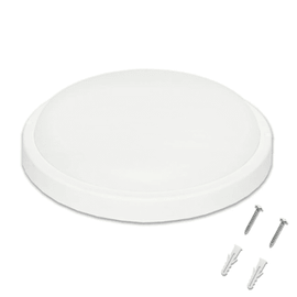 Plafoniera led de interior/exterior cu senzor 24W, 4000K, 220V, 260mm, IP65 Breckner Germany Cod: BK69400 - - Roveli