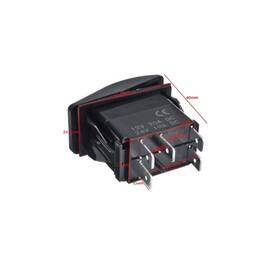 Intrerupator buton tip Rocket  Cod: JB16 - - Roveli