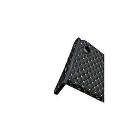 Masa de bord cu 2 suporti pentru pahare ,piele ecologica culoare Negru cusatura Gri compatibila  Iveco Daily 2007-2014 - - Roveli