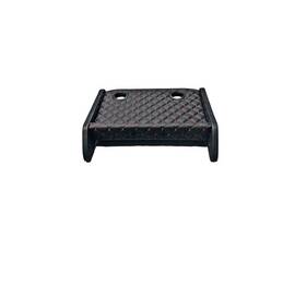Masa de bord cu 2 suporti pentru pahare ,piele ecologica culoare Negru cusatura Rosie compatibila  Peugeot Boxer - - Roveli