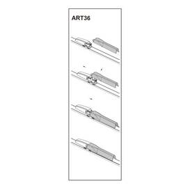 Stergator parbriz pasager AUDI A6 06/2001-> COD:ART36 22" - - Roveli