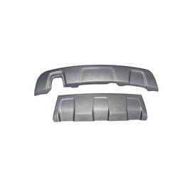 Scut protectie ornament compatibil Dacia Duster I 2010-2017 Argintiu texturat - - Roveli