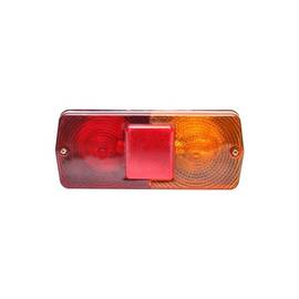 Lampa stop spate cu catadioptru rosu-galben 12 V  Cod: DISCP54 - - Roveli
