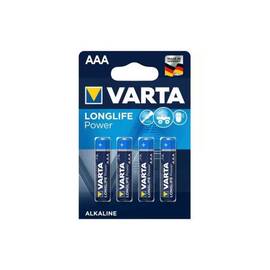 Set 4 baterii Varta LongLife Power AAA R3 1.5V alcaline   Cod: 4903 - - Roveli