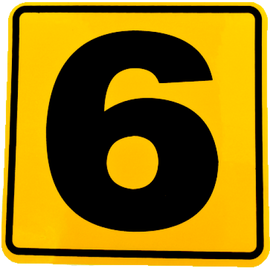 Abtibild numar " 6 " - - Roveli