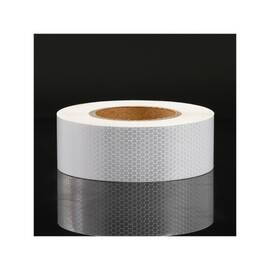 Banda reflectorizanta tip fagure culoare Alba 5cmx25m Cod: CH-022W - - Roveli