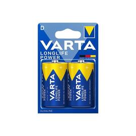 Set 2 baterii Varta LongLife Power LR20 1.5V alcaline Cod: 4920 - - Roveli