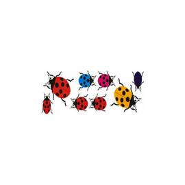 Abtibild Buburuze diverse culori auto decorativ pentru exterior si interior Cod: DZ-5 - - Roveli