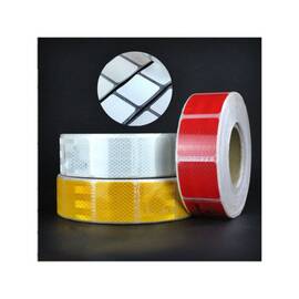 Banda reflectorizanta intrerupta Premium omologata U.E. galben Cod: RI01Y - - Roveli