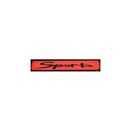 Abtibild Sport auto rosu decorativ pentru exterior si interior Cod: DZ-075 - - Roveli