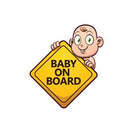 Abtibild Baby On Board Cod: TAG 043 / T3 - - Roveli