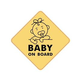 Abtibild "BABY ON BOARD" Cod: TAG 047 / T2 - - Roveli