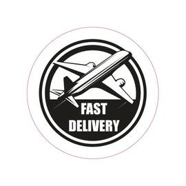 Abtibild "FAST DELIVERY" Cod:TAG 002 / T4 - - Roveli