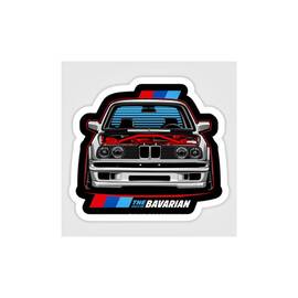 Abtibild Bavarian auto decorativ pentru exterior si interior Cod: XL-13 - - Roveli