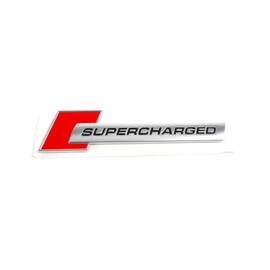 Emblema "Supercharged" culoare Crom  Cod: TS-103 - - Roveli