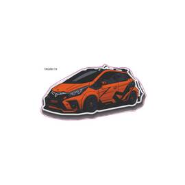 Abtibild " MASINA  PORTOCALIE " Cod: TAG 085/T3 - - Roveli