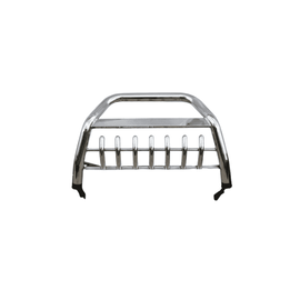 Bullbar universal din inox cu suport pentru proiectoare, compatibil SUV Cod: D0401S3 - - Roveli