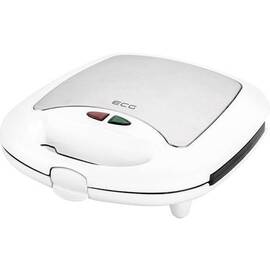 Sandwich-maker ECG S 399 3in1, alb, 700W, 3 tipuri de placi detasabile - - Roveli
