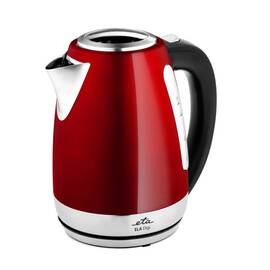 Cana fierbator ETA Ela Digi 9598, 1,7 L, 2100 W, otel inoxidabil, culoare rosie, control temperatura - - Roveli