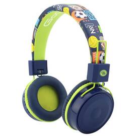 Casti audio fara fir pentru baieti GoGEN HBTM 32BL, Bluetooth 4,2, volum limitat, microfon - - Roveli