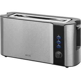 Prajitor de paine ECG ST 10630 inox , 1000 W, 2 felii, 6 niveluri rumenire - - Roveli