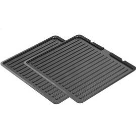 Set doua placi pentru grill electric ECG KG 300 deluxe si ECG KG 1000 Gourmet - - Roveli