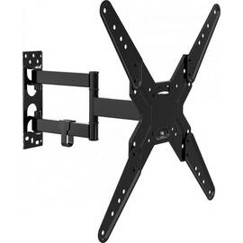 Suport TV de perete ECG LD 174201, 17"- 42" (43 - 106 cm), rotire 90° si inclinare 2°-15°, 25 kg, VESA - - Roveli