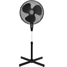 Ventilator cu picior ECG FS 40A negru, 50W, 40cm, 3 viteze, silentios - - Roveli