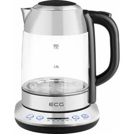 Cana electrica fierbator ECG RK 1781 glass, 1.7 L, 2200 W, 5 setari de temperatura - - Roveli