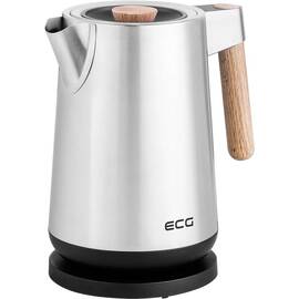 Fierbator electric ECG RK 1767 Strix Timber, 1.7 litri, 2200 W, otel inoxidabil si elemente din lemn - - Roveli
